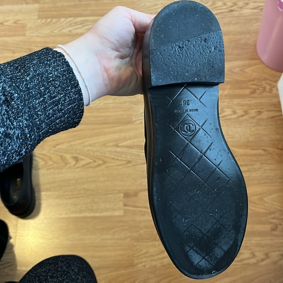 Chanel turnlock loafers 38 - Picture 14 of 15